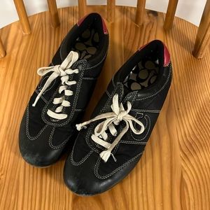 Coach women’s black sneakers size 7